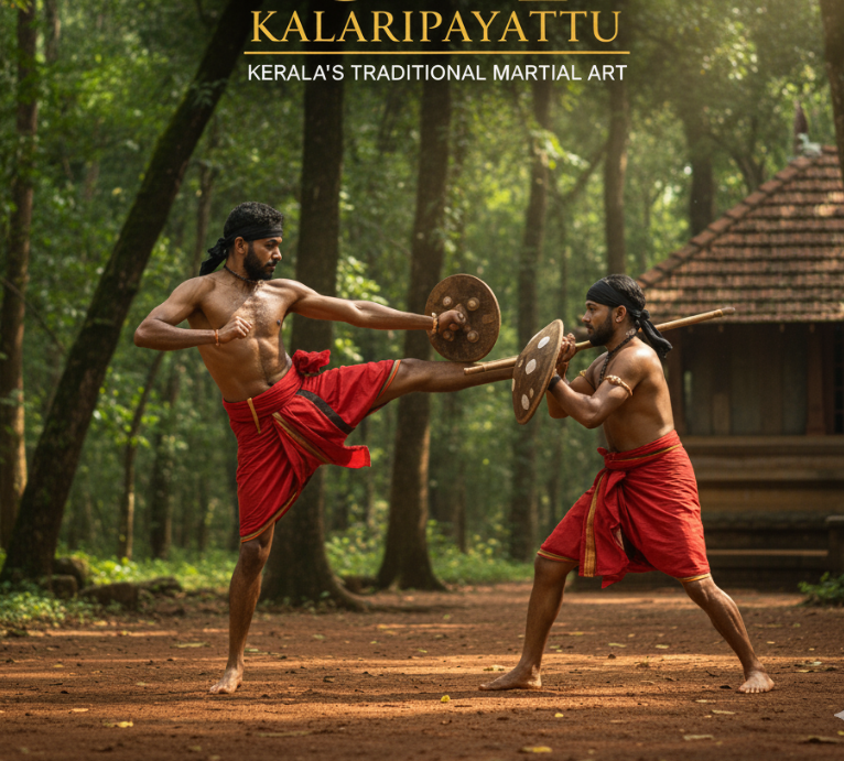 Kalaripayattu warrior
